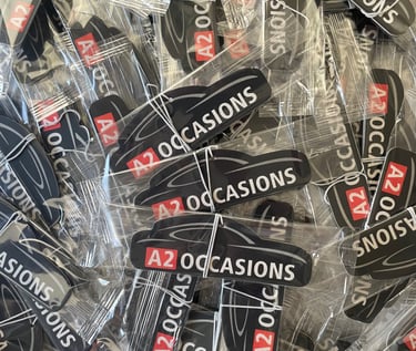 bedrukte auto-geurhangers