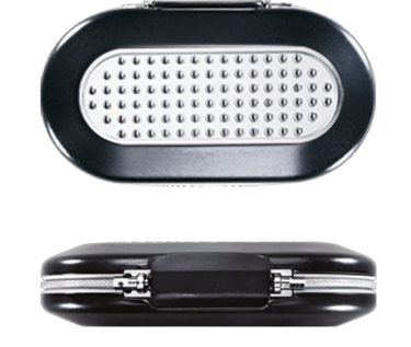 Secure box with code for beach or sports