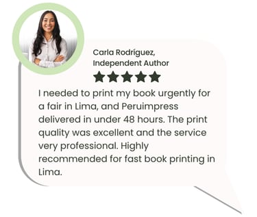 Personalized service for US publishers printing books in Peru – Peruimpress