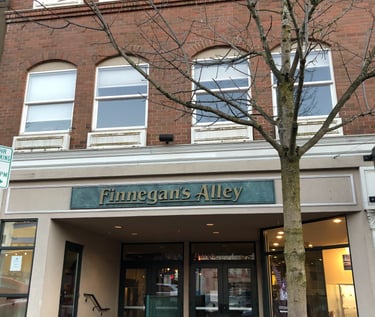 Exterior of building where Rebalance Massage Therapy has office on third floor