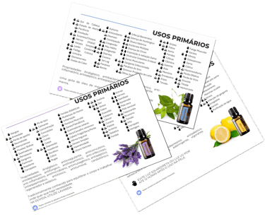 cards doterra para consultoras de óleos essenciais