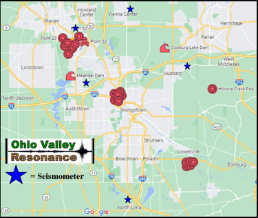 OVR Seismometer Map