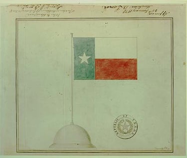 W5DFW - Republic of Texas Flag