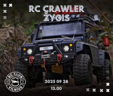 RC Club Vilnius - RC Crawler žygis