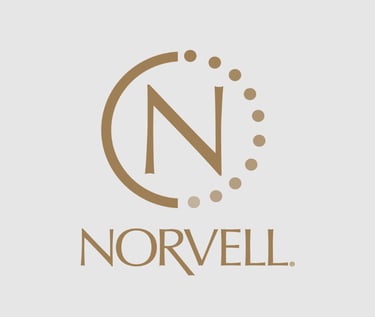 Norvell sunless tanning brand mark used for BTan, LLC services.