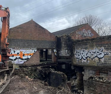 Calderdale Mill Demolition