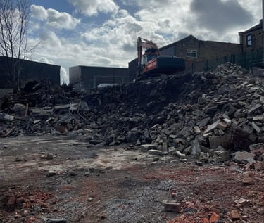 Calderdale mill demolition
