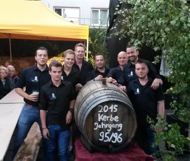 Gemeinschaftsbild 2015 Kerbe Club Münster-Sarmsheim e.V.