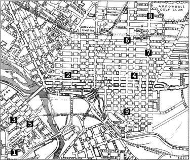 Shaving cream attacker map