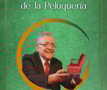 Tapa Libro "El Mágico Mundo de La Peluquería".