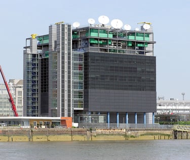 Photo du centre de données de l'agence Reuters à Londres