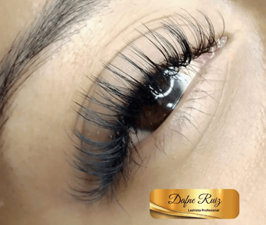 extensiones de pestañas