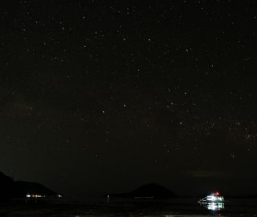 Amazing stargazing, skywatching, night sky activities El nido Coron Palawan