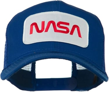 e4Hats.com NASA Logo Patched Mesh Back Cap