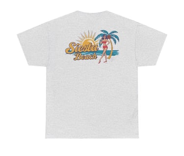 Siesta Beach Summer Vintage Tee