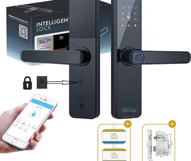 معلم تركيب قفل ذكي حي الخليج في الرياض