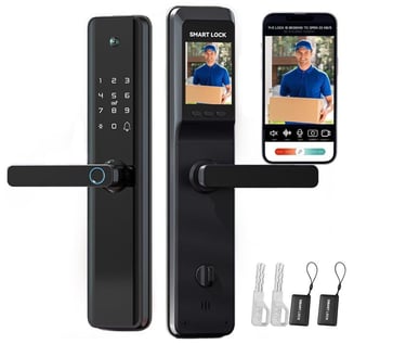 قفل باب ذكي في حي الملز في الرياض