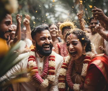 Intimate wedding photography