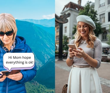 Stay connected with your loved ones 