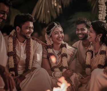 Intimate wedding photography Calicut