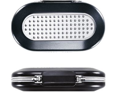 Secure box with code for beach or sports