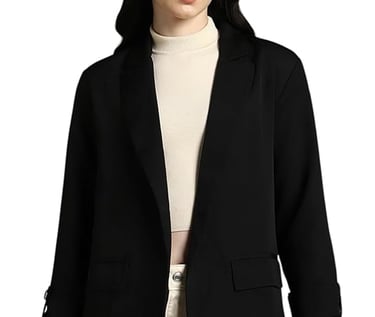 Black Blazer oversize for women
