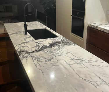 Bluestone lobby restoration and sealing in commercial space