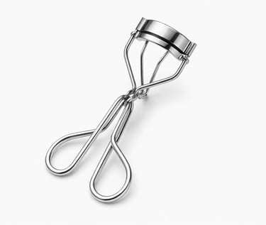 Stainless steel eyelash curler for long-lasting lashes, salon-grade export beauty tool