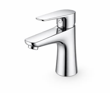 Modern water-efficient bathroom faucet