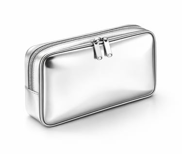 Travel pouches for carrying beauty essentials, professional cosmetic accessory