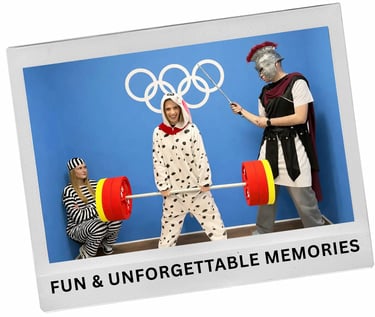 different fun costums in selfe experience museum in split, croatia, best thiing to do in split