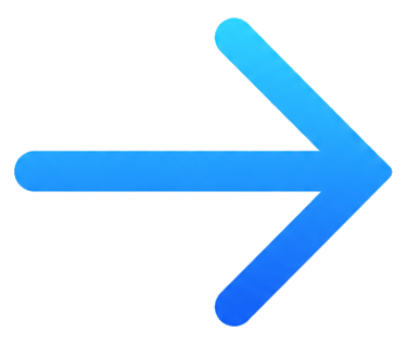 Right arrow showing the next step in the process