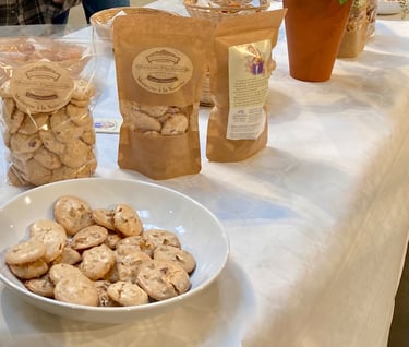Accueil café avec les biscuits artisanaux de la Biscuiterie de l'Apothicaire