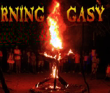 burning gasy
