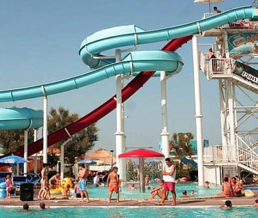 Hotel vicino Beach village, parco acquatico Riccione