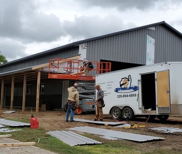 post frame construction