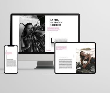 diseño revista interactiva webpublication