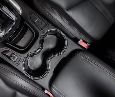 Center Console Detailing Results From A Detailer Near Me Alamo Heights San Antonio, TX