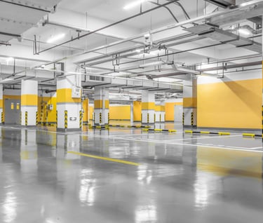 Piso de concreto com aditivo polifuncional