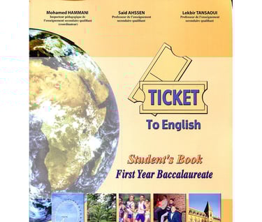 Lesson plans for Ticket 1 1st year baccalaureate for english moroccan teachers