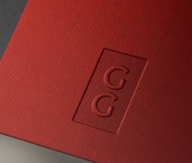 a red box with a digital agency logo on it