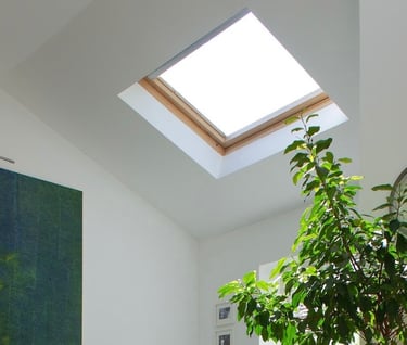 Fenêtre de toit pour plus de lumière, aménagement de combles, Montévrain