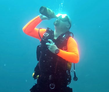 Gary 'The Gaffer' always enjoys a Red Horse