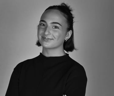 black and white headshot Alice Leary 