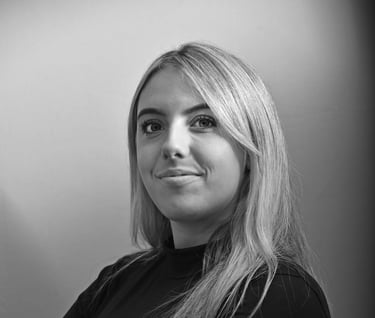 Black and White headshot Emily Haynes 