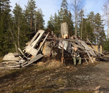 Sortunut hökkelö