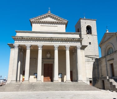 Basilica di San Marino, Monumento storico, Repubblica, Capitani Reggenti