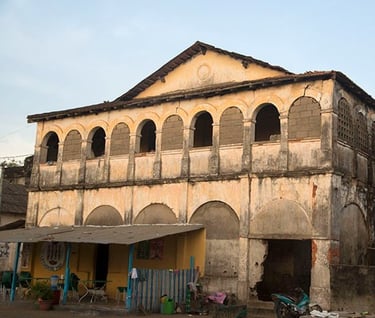 Colonial Building in Ivory Coast