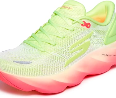 Skechers Skyburst running shoe featuring breathable mesh upper