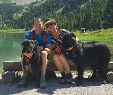 Randonnée en famille au Lac de l'Orceyrette